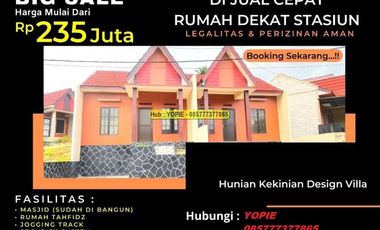 Dijual rumah murah di rangkas bitung