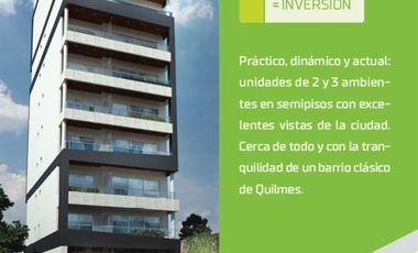 Departamentos AL POZO de 3 ambientes, Quilmes Centro.