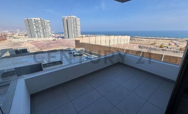 Se arrienda hermoso departamento con vista al mar