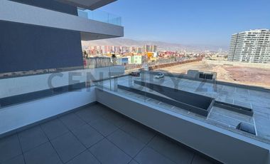 Se arrienda hermoso departamento con vista al mar