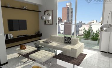 EN VENTA departamento 3 dorm/OFICINA - patio exclusivo - Centro, Rosario.