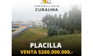 PLACILLA / PARQUE INDUSTRIAL / TERRENOS 2.500 M2