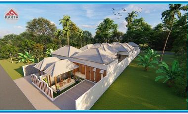Rumah Keluarga Desain Limasan Cantik Dekat Wisata Candi Plaosan