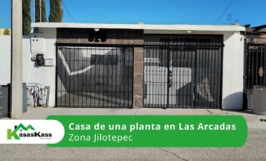 Casa en Venta de una Planta en el Fracc. Arcadas