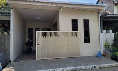 Dijual rumah ukuran 6 x 13 full renovasi