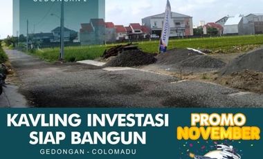 Tanah siap bangun depan gudang JNE Colomadu Solo
