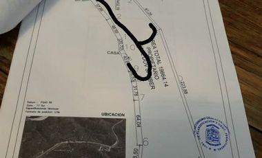 Se Vende Terreno para Desarrollar Cerca del Mar en Salango