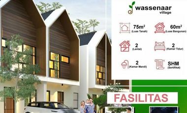 Rumah Villa Sejuk Asri di Kawasan Puncak Cipanas.