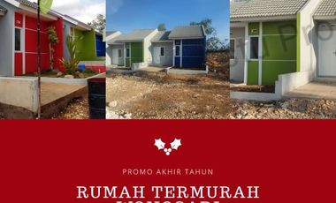 RUMAH DI JUAL DI PUSAT KOTA WONOSARI !!! 150JTAN AJA YUUK BOOKING SEKARANG !!!