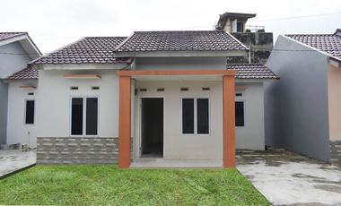 RUMAH MINIMALIS CANTIK BAGUS DI SIMPANG TIGA DP MURAH