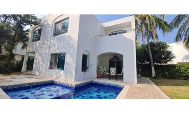 Vendo hermosa casa con salida directa al mar en Bello Horizonte