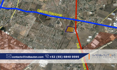 IB-EM0198 - Terreno Industrial en Venta en Tepojaco Tizayuca, 60,000 m2.