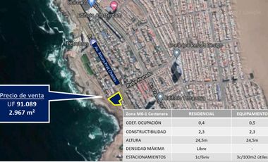 Venta Terreno 2.967 m2 - Iquique