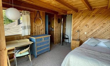 Acogedora casa primera línea Bosque Quillín