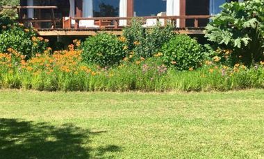 Acogedora casa primera línea Bosque Quillín