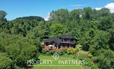 Acogedora casa primera línea Bosque Quillín