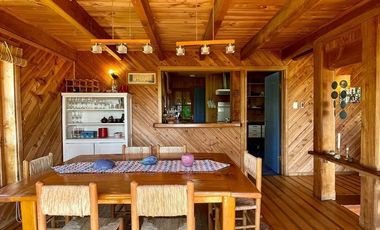 Acogedora casa primera línea Bosque Quillín