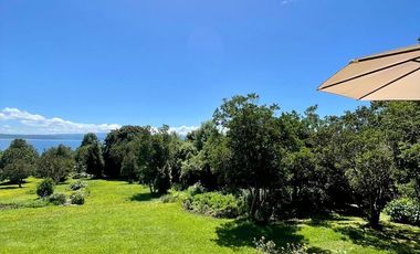 Acogedora casa primera línea Bosque Quillín