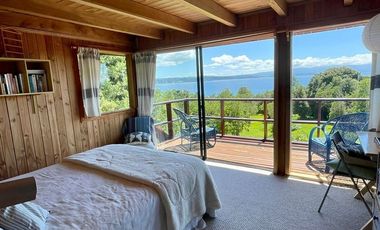 Acogedora casa primera línea Bosque Quillín