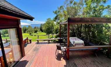 Acogedora casa primera línea Bosque Quillín