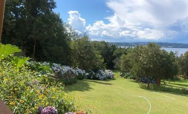 Acogedora casa primera línea Bosque Quillín
