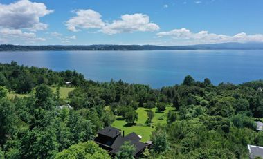 Acogedora casa primera línea Bosque Quillín