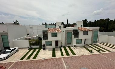 VENTA DE CASAS NUEVAS EN CACALOMACAN, TOLUCA  EDO. MEX.