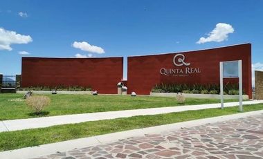 VENTA DE TERRENO EN QUINTA REAL SMA