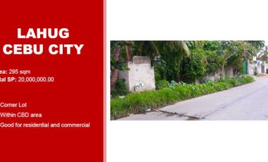 Lahug Residential or Semi -Commercial lot for Sale in Cebu City