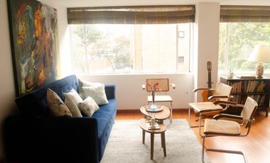 apartamento en arriendo en los rosales. Cod A1