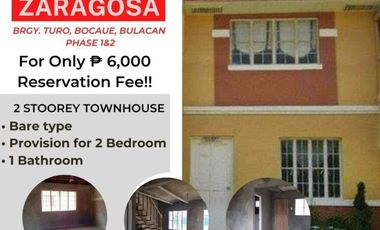 RFO Townhouse in Villa Zaragosa Bocaue near Bocaue Exit