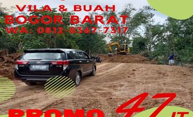 KAVLING TANAH VILA DAN BUAH MURAH AGROHILLS DI BOGOR (PROMO)