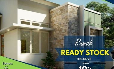 ADA DISKON Rumah Murah langsung huni di Mini Cluster dkt Alun2 Subang kota