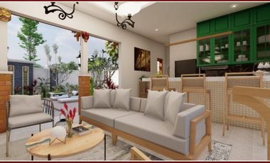 NEW VILLA WITH JAVANESE ARCHITECTURE IN PRAMBANAN