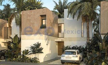 Casa de dos pisos, 3 recmaras en Chelem Yucatn  Entrega junio 2026