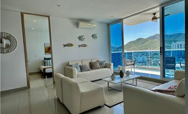 Venta de apartamento para turismo en Playa Salguero, Santa Marta.