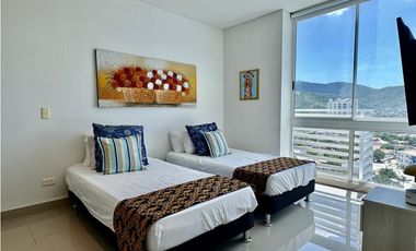 Venta de apartamento para turismo en Playa Salguero, Santa Marta.