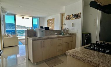 Venta de apartamento para turismo en Playa Salguero, Santa Marta.
