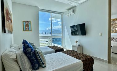 Venta de apartamento para turismo en Playa Salguero, Santa Marta.