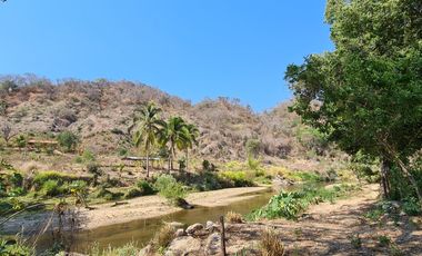 VENDO TERRENO IDEAL PARA RANCHO DE CRIA DE GANADO O CULTIVO COLINDANTE CON RIO