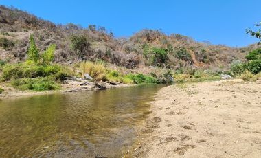 VENDO TERRENO IDEAL PARA RANCHO DE CRIA DE GANADO O CULTIVO COLINDANTE CON RIO