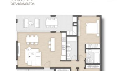 Gran DEPARTAMENTO EN VENTA DENTRO DEL COUNTRY MEDAL, PILAR