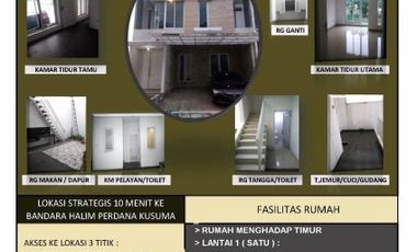 [FFF7F2] For Rent 3 Bedroom House 142m2 - Makasar, East Jakarta