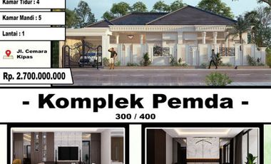 SALE !!! HUNIAN MEWAH 2 LANTAI KONSEP CLASIK MODERN