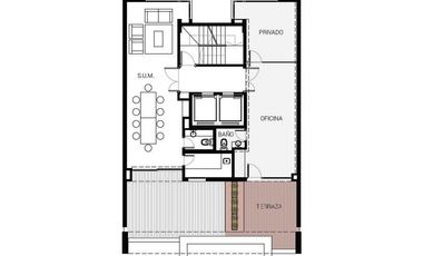 VENTA DE SEMIPISO DE OFICINA 70m2  VISTA PLENA A PLAZA MITRE