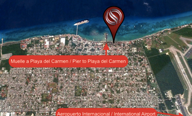 Terreno uso de suelo mixto, comercial - residencial en venta en Isla Cozumel, zo