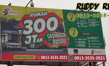 TAMAN KRIAN REGENCY PUSAT KOTA KRIAN (Free Biaya Biaya ALL)