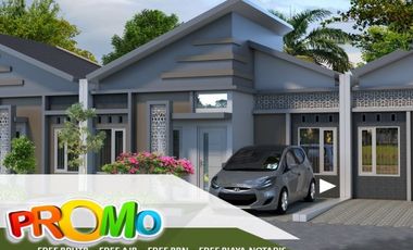 Promo Tipe 28/60 Rumah 5 Menit ke UNIKAMA Bisa KPR