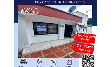 SE VENDE Y SE  ARRIENDA  APARTAMENTO EN ZONA CENTRO DE MONTERIA