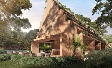 Casa con alberca privada y jardin, mas de 20 amenidades de diseño unico, residen